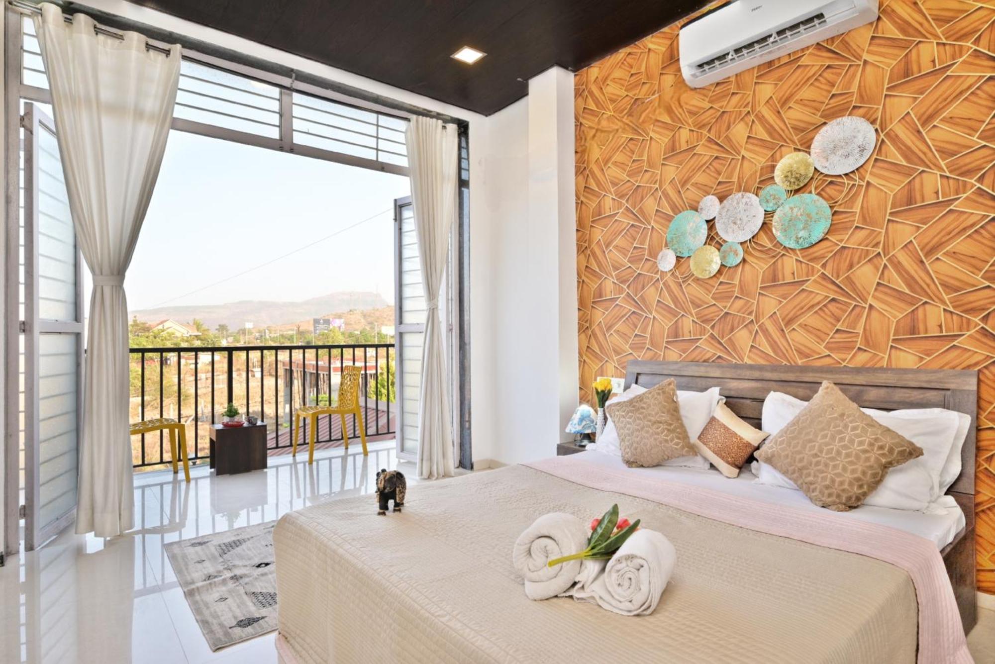 Ll Empyrean Stay Ll 4Bhk Ll Ac Ll Pool Ll Mystical Stone Villa Ll Лонавла Екстер'єр фото